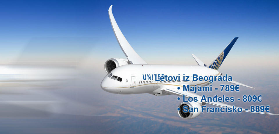 United airlines avionske karte