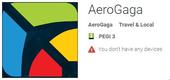 AeroGaga mobilna aplikacija 