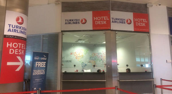 hotel desk ataturk istanbul
