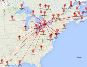 mapa-destinacija-air-canada